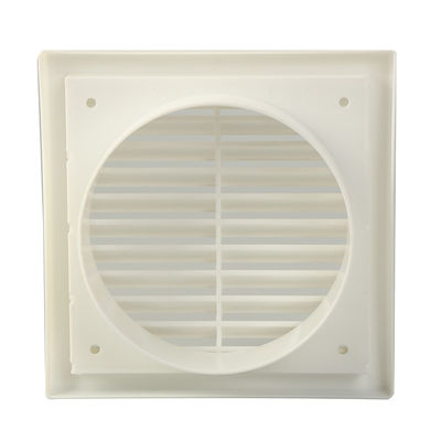 Grill de aire de escape de plástico blanco de 23-65 mm de diseño eficiente para ventilación
