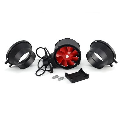 Ventiladores de escape de ventilación centrífuga de flujo de aire mixto axial de 100 mm con voltaje de 240 V