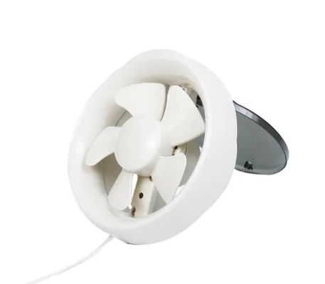 Material ABS de 6 pulgadas cuadradas montado en la pared ventilador de escape de baño para el hogar