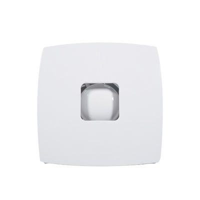 Fan de escape de ventana extractor cuadrado de logotipo personalizado con soporte y diseño ODM de sensor