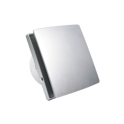 Fan de escape de ventana extractor cuadrado de logotipo personalizado con soporte y diseño ODM de sensor