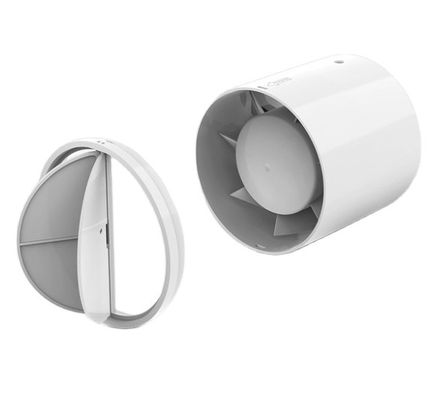 Fan de pared de CA súper silencioso con soporte de doble rodamiento de bolas y motor de polo tech sombreado