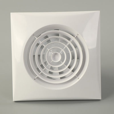 Ultra silencioso ventilador de ventilación de baño de 4 pulgadas personalizado con luz LED en blanco