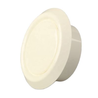 Ultra silencioso ventilador de ventilación de baño de 4 pulgadas personalizado con luz LED en blanco