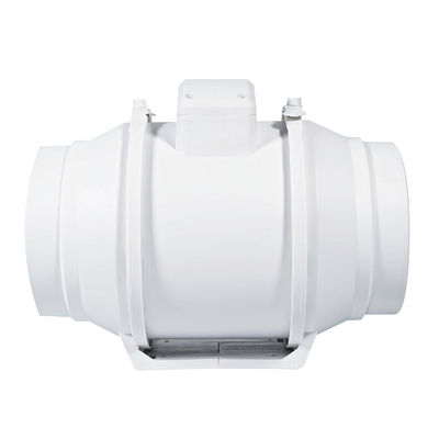 Cuchilla de plástico 4 pulgadas 8 pulgadas sistema de ventilación de plantas de interior extractor ventilador de conductos en línea