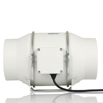 Ventilador de extracción de conductos en línea de 2 velocidades de flujo mixto para sistemas de cultivo hidropónicos