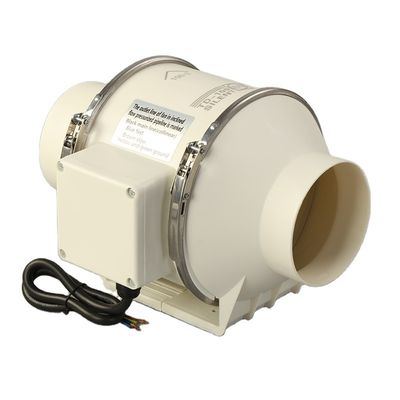 Ventilador de extracción de conductos en línea de 2 velocidades de flujo mixto para sistemas de cultivo hidropónicos