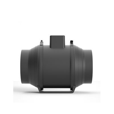 Ventilador de conducto en línea de flujo mixto estándar de dos velocidades resistente a la intemperie para sistema HVAC en color blanco