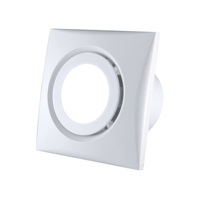 14. OEM/ODM Fan de escape montado en techo cuadrado con luz LED de 4W y masa de aire