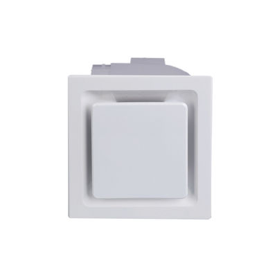 14. OEM/ODM Fan de escape montado en techo cuadrado con luz LED de 4W y masa de aire