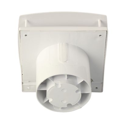 210 mm ventilador de ventilación de montaje de techo de pared con interruptor de tracción y luz LED blanco 23-65 mm