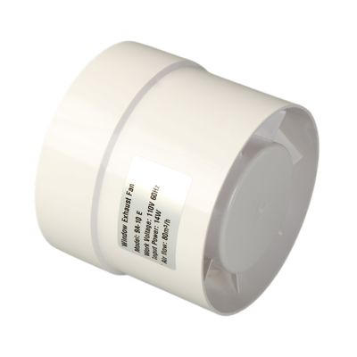Casa 4 5 6 pulgadas de personalización de la pared montado extractor de aire de baño invernadero en línea Duc ventilador de escape