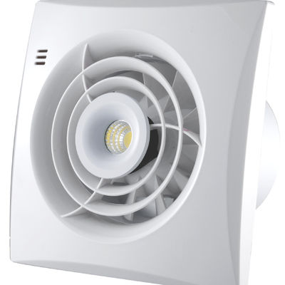 Apoyo personalizado 4 6 pulgadas ventilador de escape de vidrio de baño con ventilación y montaje