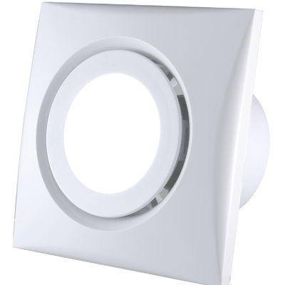 Apoyo personalizado 4 6 pulgadas ventilador de escape de vidrio de baño con ventilación y montaje