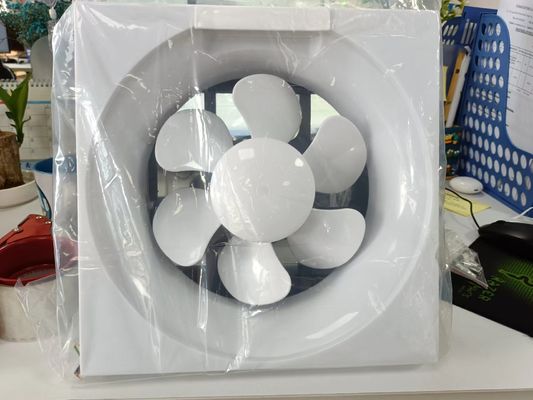 Tipo de corriente eléctrica de corriente alterna Cuchillo de plástico Exhaustador de baño Ventilador de cocina Extractor de aire montado en la pared
