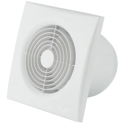 Ventilador de conducto de montaje para el control del flujo de aire en línea de plástico y un mejor rendimiento