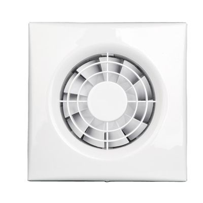 35w 250v ventilador de extracción de aire de montaje en pared redondo diseñado por OEM / ODM con cuchilla de plástico