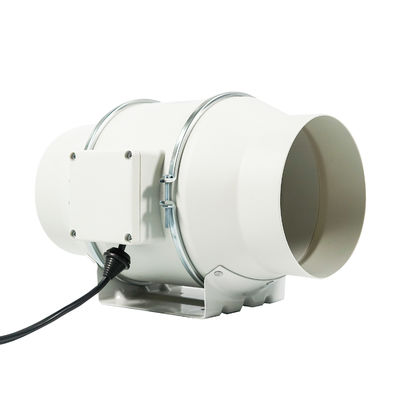220V 4-12 pulgadas 100mm 125mm 150mm 200mm ventilación del conducto de aire de flujo mixto ventilador en línea