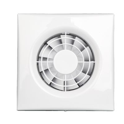 Hoteles 120 mm ventilador de escape montado en el techo de alta potencia con luz LED y personalización