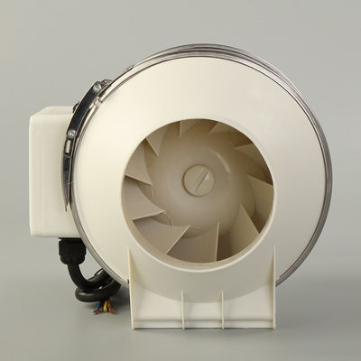 Ventilador de escape de baño de pared de conducto en línea personalizado para ventilación doméstica