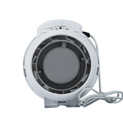 150 mm de flujo mixto en línea ventilador de conducto de escape para invernadero hidropónico logotipo personalizado