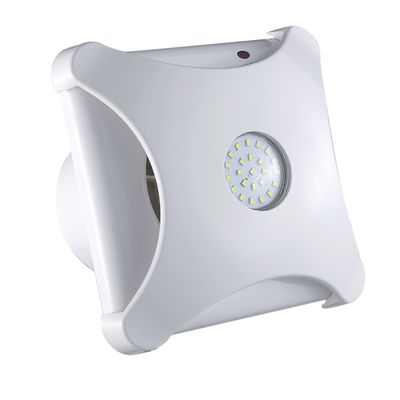 12Ventana de baño montado en la pared ventilador de flujo axial con obturador masivo y corriente eléctrica continua