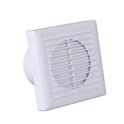 12Ventana de baño montado en la pared ventilador de flujo axial con obturador masivo y corriente eléctrica continua