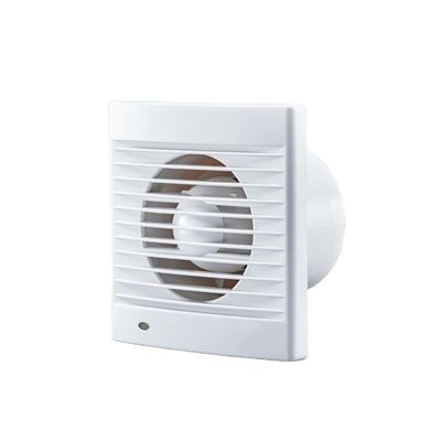 Baño de cocina y baño Sistema de ventilación de ventilador con extractor de aire montado en la pared de plástico