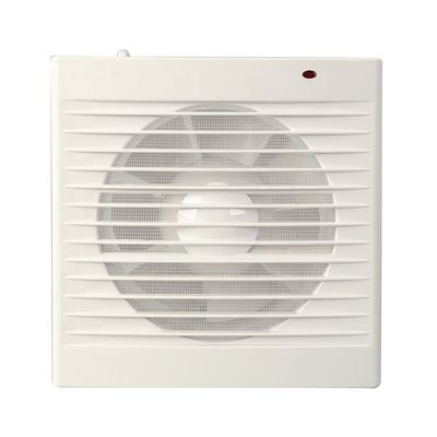 Casa 220V 4 6 pulgadas silencioso de alto flujo de aire LED luz de pared montado ventilador extractor de aire de conducto