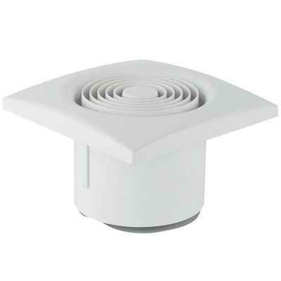 2. 6 pulgadas de plástico de bajo ruido Silient cocina y baño ventilador de ventilación con luz LED