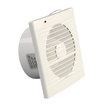 Plastico personalizado 4 5 6 pulgadas ventilador de escape de baño silencioso ventilador de extracción de aire de flujo axial