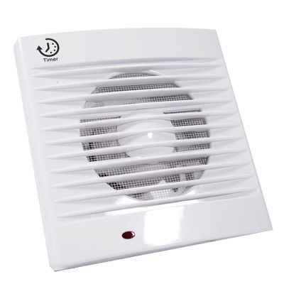 Plastico personalizado 4 5 6 pulgadas ventilador de escape de baño silencioso ventilador de extracción de aire de flujo axial