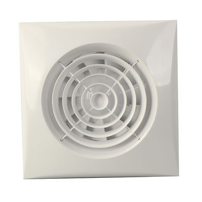 Ventilador de ventilación ultra silencioso de baño de 100 mm con ventilador de escape montado en la pared de luz LED