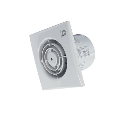 Plastico 6 pulgadas 100MM 125MM 150MM ventilador de escape de invernadero de extracción de aire montado en la pared