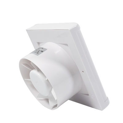 Tipo de corriente eléctrica de corriente alterna de plástico de 4 pulgadas ventilador de baño de bajo ruido para baños domésticos pequeños
