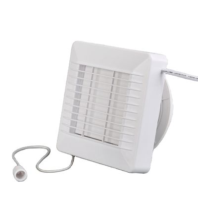 240V Max. Voltado silencioso ventilador de baño de plástico cuadrado con ventilador de flujo axial