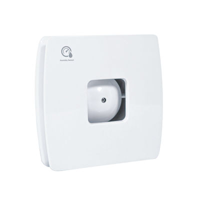 Fan extractor de aire de plástico de 150 mm para el hogar del baño