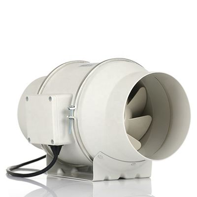 4 5 6 8 10 pulgadas de flujo mezclado ventilador de conducto en línea extractor de aire de bajo ruido tienda de cultivo hidropónico ventilador de conducto de flujo mezclado