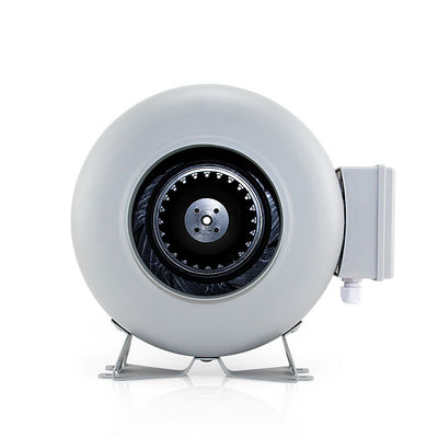 8 pulgadas 200 mm Personalización de velocidad única de flujo mixto de crecimiento de la tienda de campaña centrífuga hidropónica ventilador