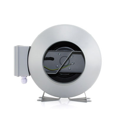 8 pulgadas 200 mm Personalización de velocidad única de flujo mixto de crecimiento de la tienda de campaña centrífuga hidropónica ventilador