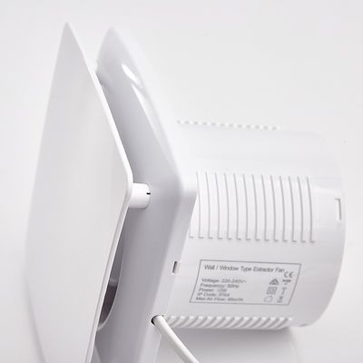 Aprobación CE Ventilador de extracción silencioso Ventiladores de baño Ventiladores de cocina Ventiladores de ventilación de escape montados en la pared