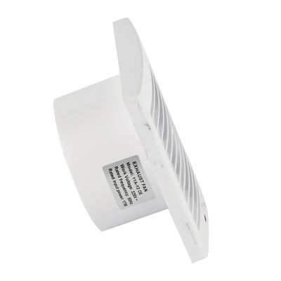 Por mayor 6 8 pulgadas 220V plástico baño cocina silencioso cuadrado techo montaje ventilación ventilador de escape