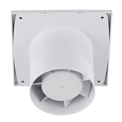 125 mm Rastreador de bajo ruido Ventilación de baño Ventilador de escape montado en la pared con sensor de humedad Ventilador extractor de aire