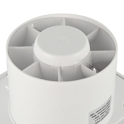 125 mm Rastreador de bajo ruido Ventilación de baño Ventilador de escape montado en la pared con sensor de humedad Ventilador extractor de aire