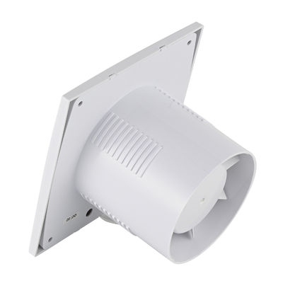 Ventilación de la pared extractor de aire del baño temporizador de flujo axial pequeño ventilador de escape