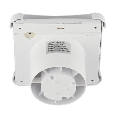 Ventilación de baño silenciosa de plástico de 6 pulgadas con ventiladores de ventilador de escape montados en la pared