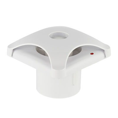 Ventilación de baño silenciosa de plástico de 6 pulgadas con ventiladores de ventilador de escape montados en la pared