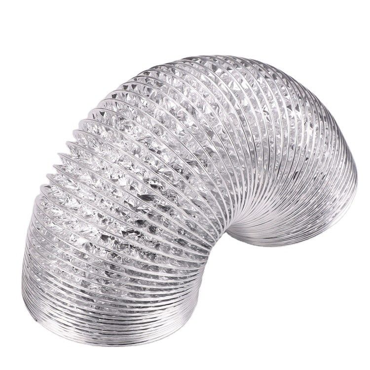 162-252 Cuantidad de aire conducto flexible semi rígido para aire acondicionado y ventilador de flujo axial