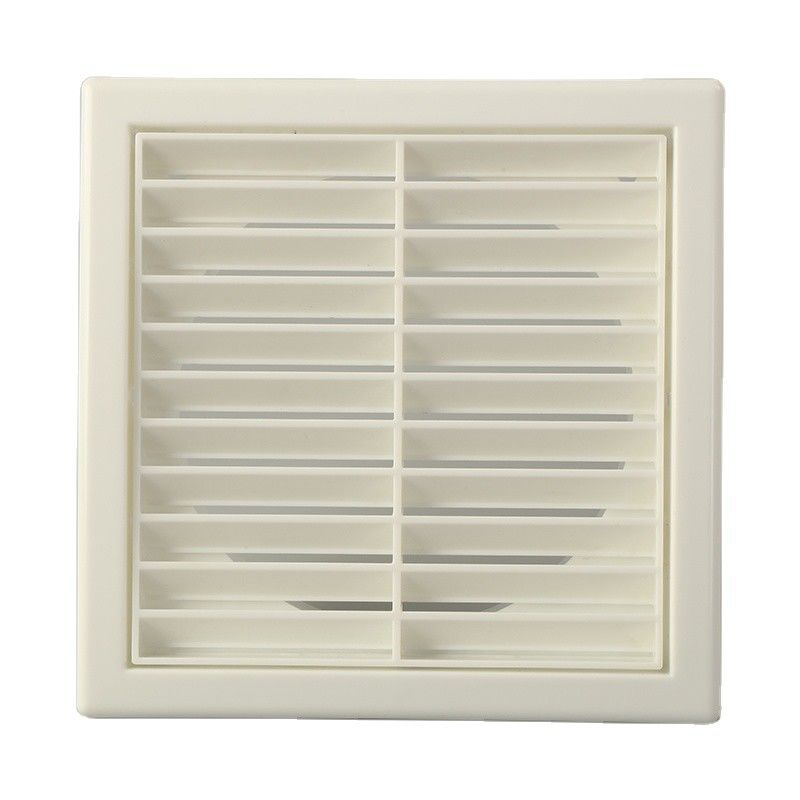 Rejilla de huevos de plástico de ventilación de 100/125/150 mm para instalación de ventiladores de pared