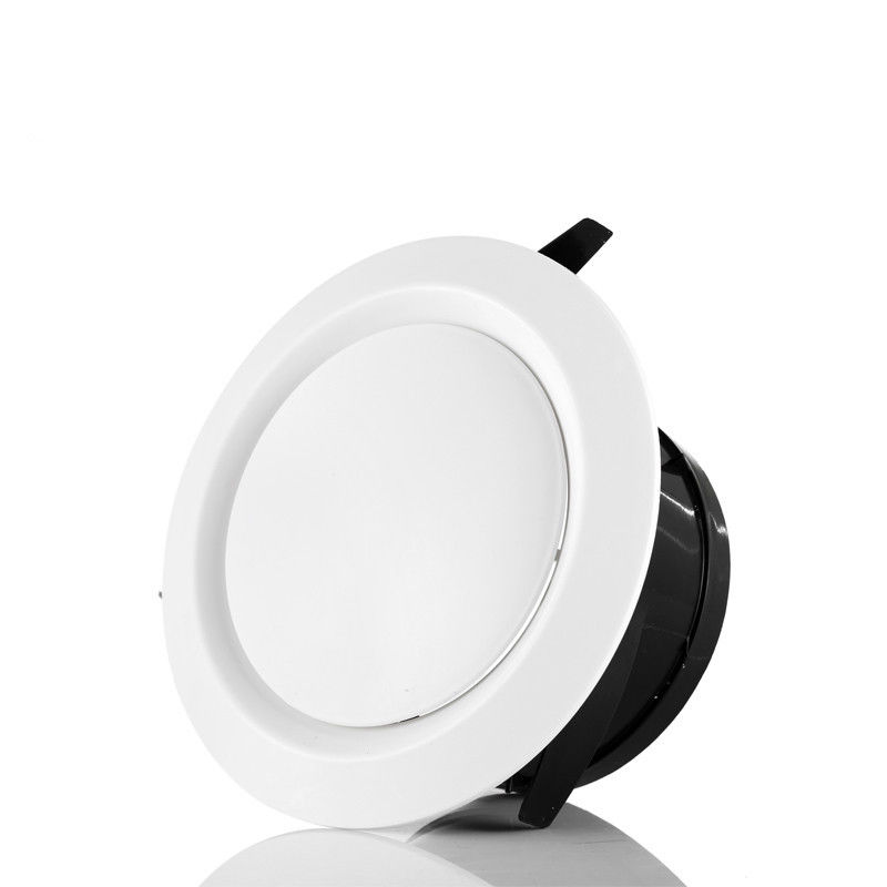 Blanco 4-6 pulgadas Logotipo personalizado HVAC Aire de escape de plástico / ventilación de suministro para el conducto de aire